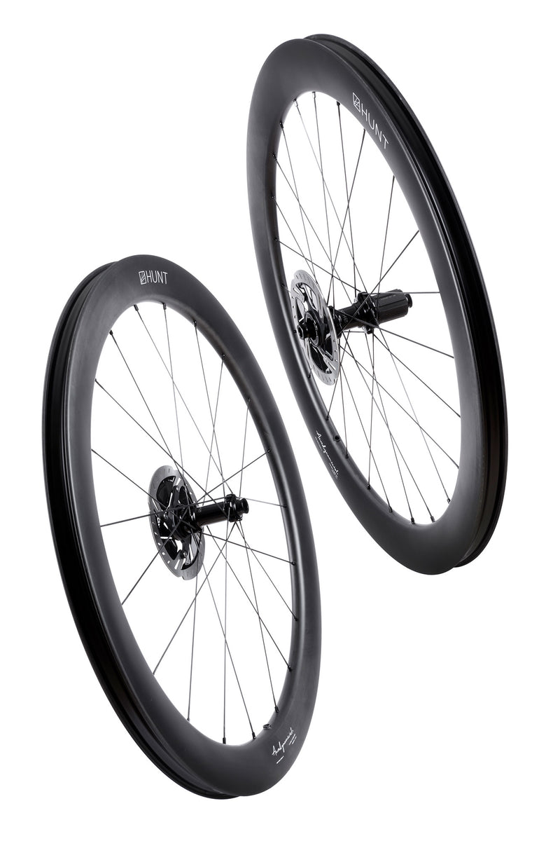 HUNT 50 CARBON DISC WHEELSET タイヤチューブ付き HUNT 54_58 Aerodynamicist Carbon Disc Wheelset – Hunt Bike Wheels EU