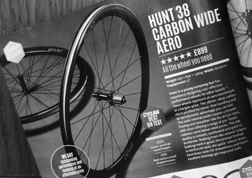 Cycling Plus Magazine 5/5 Best In Test - HUNT 38 Carbon Wide Aero