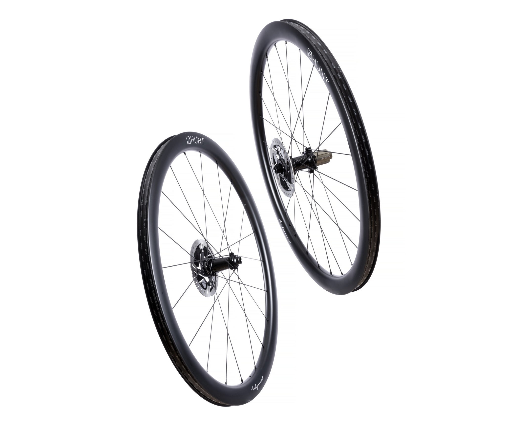 Hunt Aerodynamicist 44 カーボンホイール 前後1352g HUNT 4454 Aerodynamicist Carbon Disc Wheelset – Hunt Bike