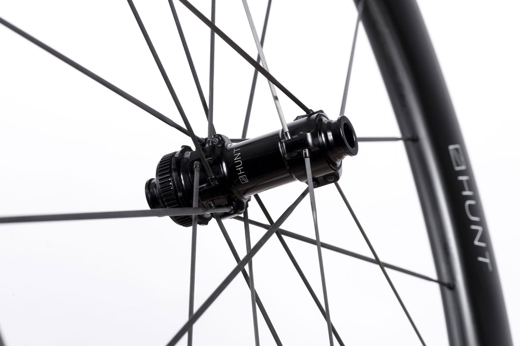 HUNT 54_58 Aerodynamicist UD Carbon Spoke Disc Wheelset