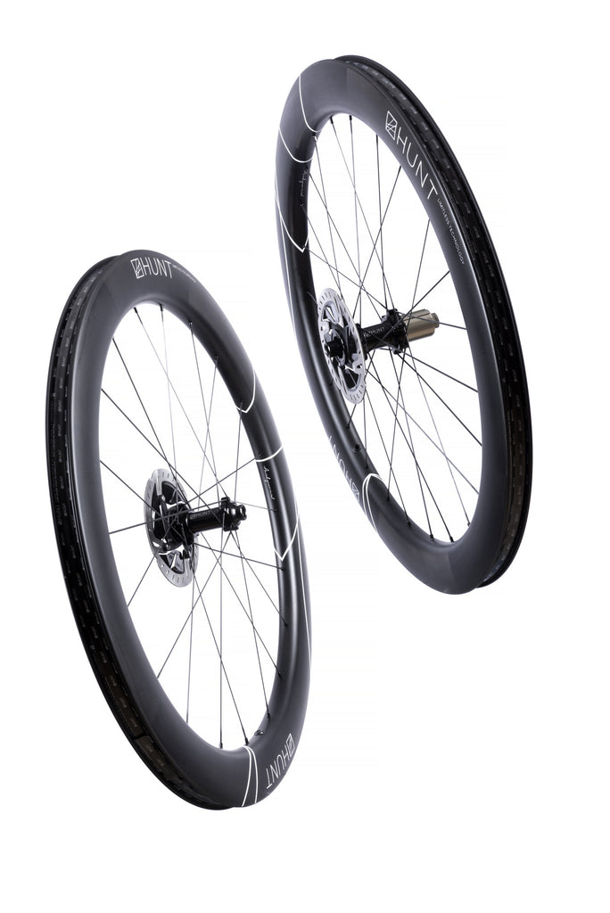The HUNT 60 Limitless Aero Disc Wheelset in the studio