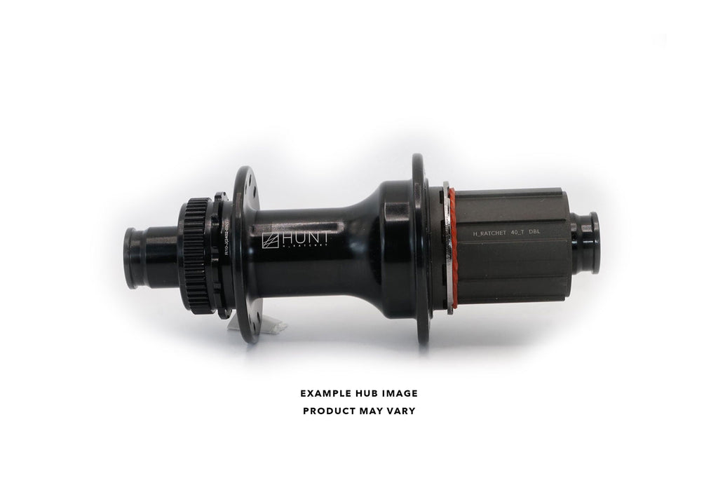 Rear Hub | H_Ratchet DBL 40T | Disc Brake | 20 Hole | Black | Stainless Steel Enduro Bearings