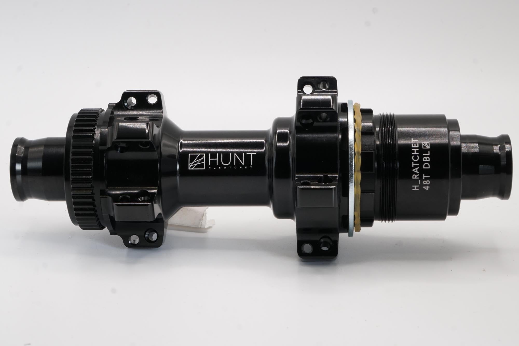 Rear Hub | H_Ratchet DBL 48T | Disc Brake | 24 Hole | Black – Hunt Bike ...