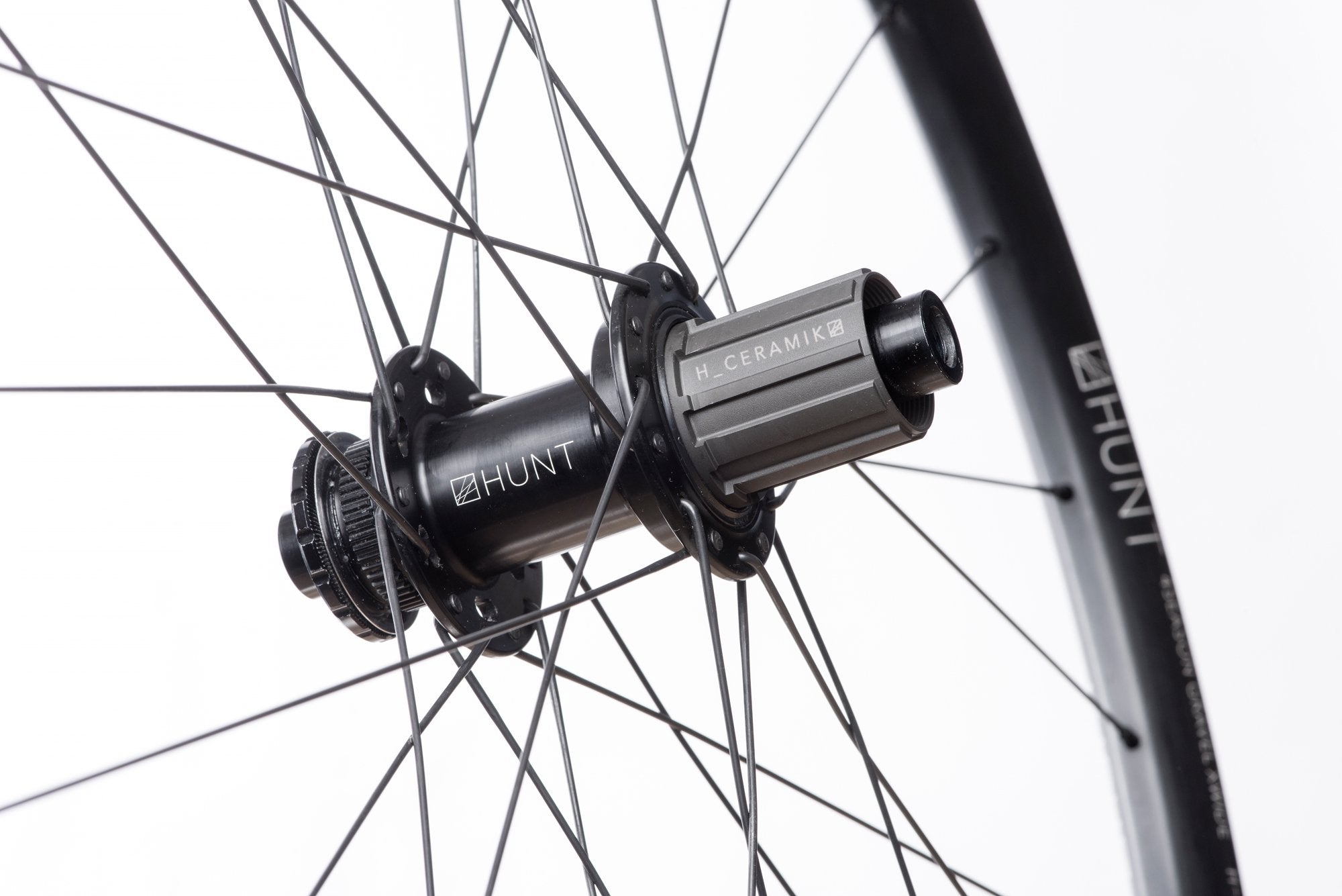 <h1>Freehub Body</h1><i>Durability is a theme for HUNT, as time and money you spend fixing is time and money you cannot spend riding or upgrading your bikes. This is especially important for a 4 Season bike you use regularly in harsh conditions. As a result, the freehub features our H_CERAMIK coating to provide excellent durability against cassette sprocket damage often seen on standard alloy freehub bodies.</i>