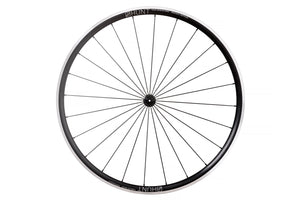 <h1>Rims</h1><i>High-performance technology that will deliver you to the finish every time, especially those all important rain-soaked sign post finishes with your mates on a long training ride. A strong and lightweight 6061-T6 heat-treated sleeved rim features a semi-aero rounded profile 28mm deep and wide at 24mm (19mm internal) for a great tyre profile with wider 25-45mm tyres, giving excellent grip and lower rolling resistance.</i>