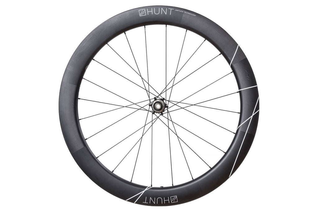 Side profile of the HUNT 60 Limitless Aero Disc Rear wheel